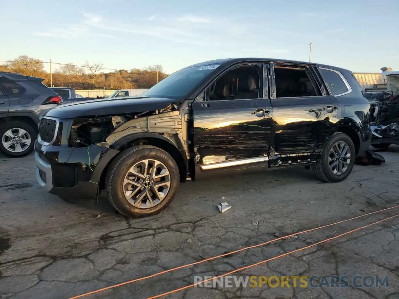 1 Photograph of a damaged car 5XYP24GC5RG525496 KIA TELLURIDE 2024