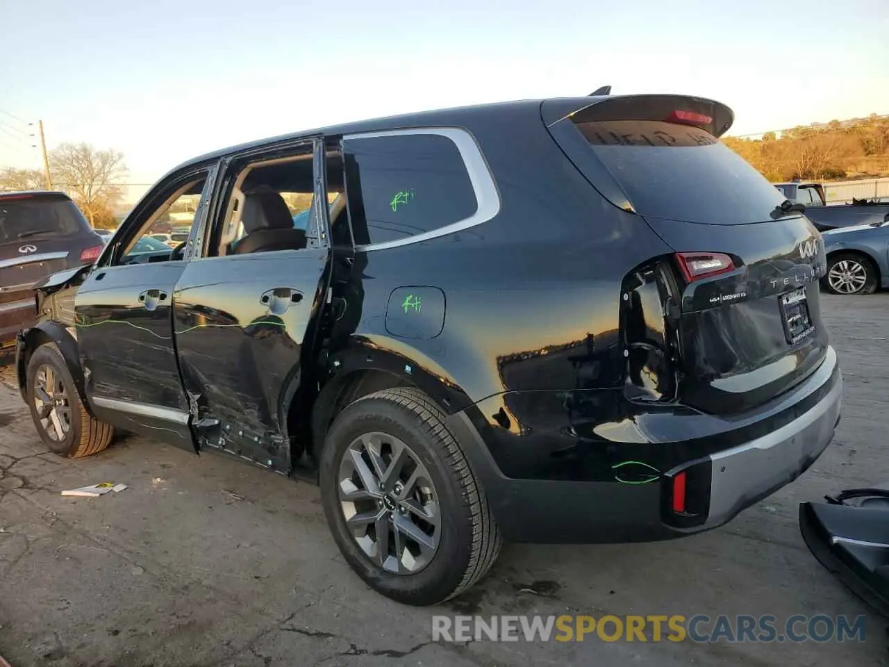 2 Photograph of a damaged car 5XYP24GC5RG525496 KIA TELLURIDE 2024
