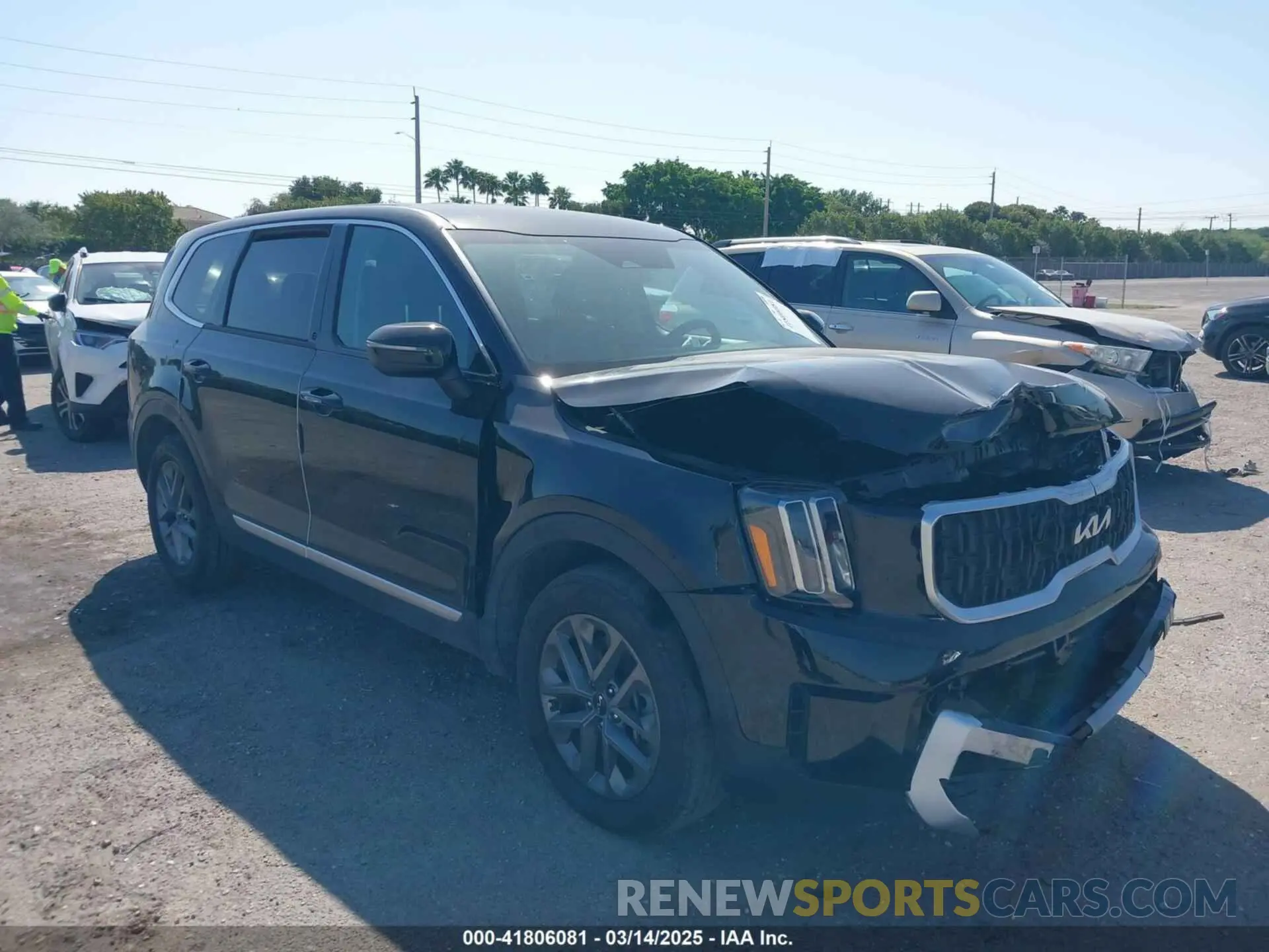 1 Photograph of a damaged car 5XYP24GC6RG482724 KIA TELLURIDE 2024