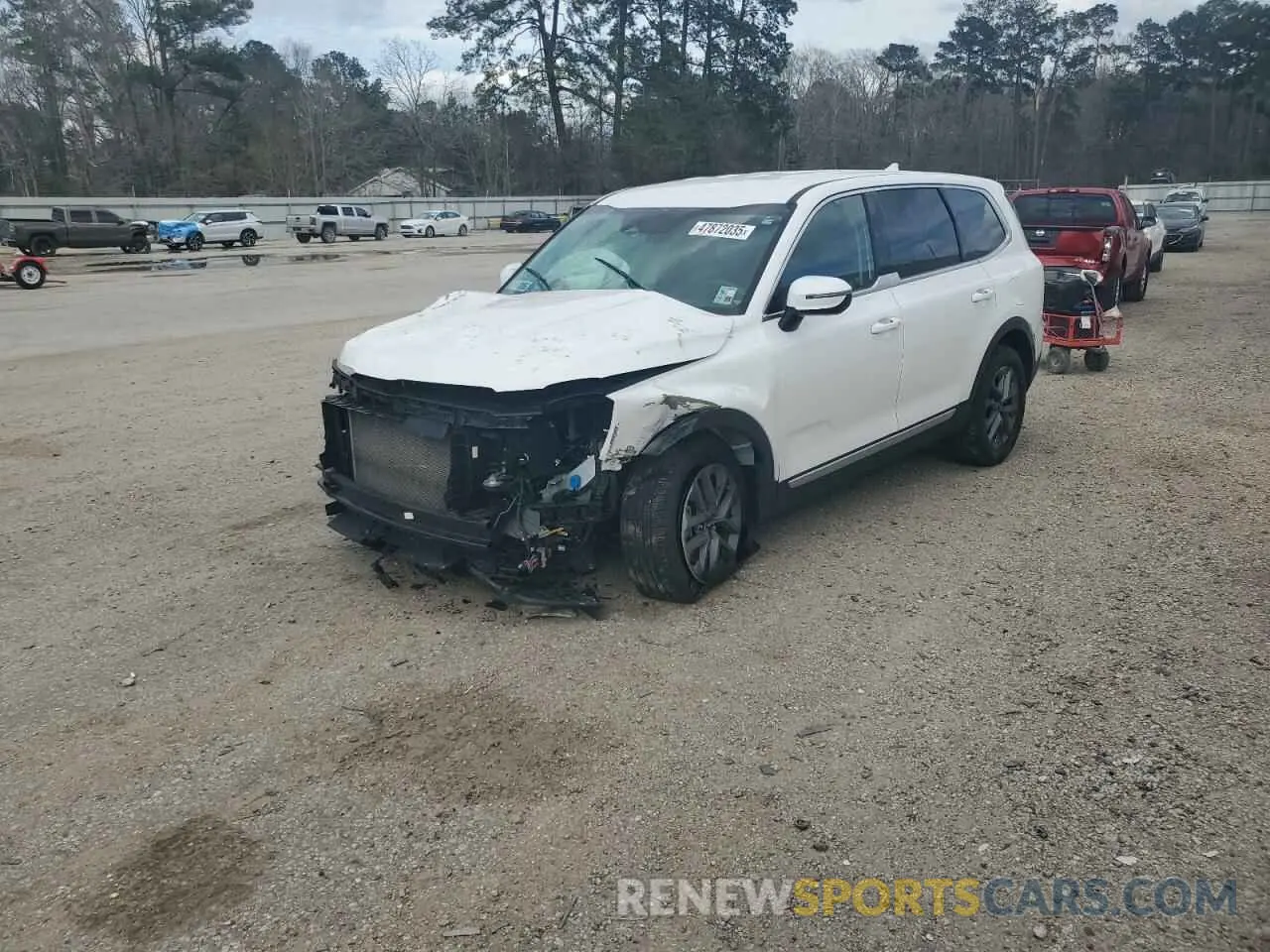 1 Photograph of a damaged car 5XYP24GCXRG425507 KIA TELLURIDE 2024