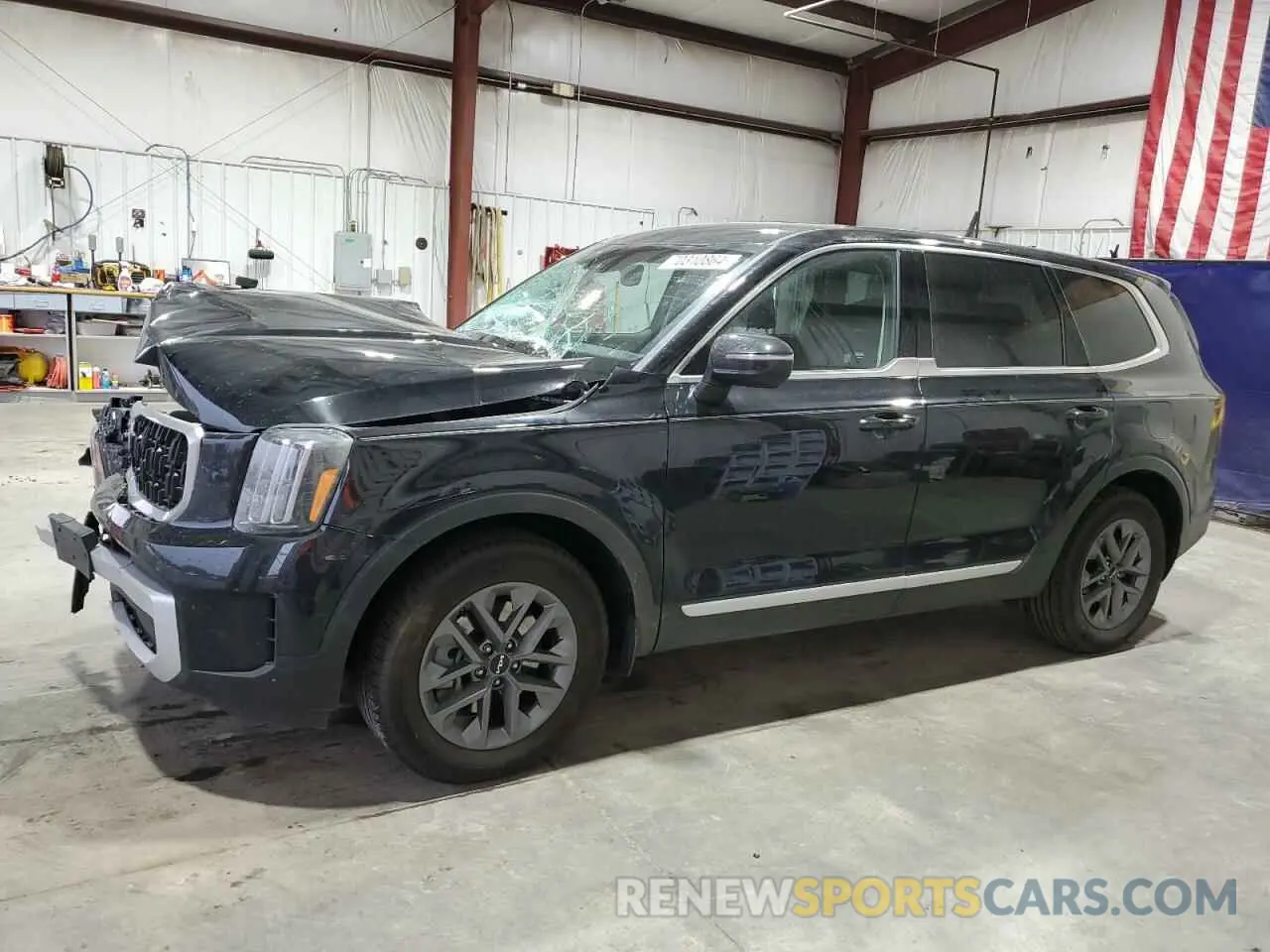 1 Photograph of a damaged car 5XYP2DGC1RG482596 KIA TELLURIDE 2024