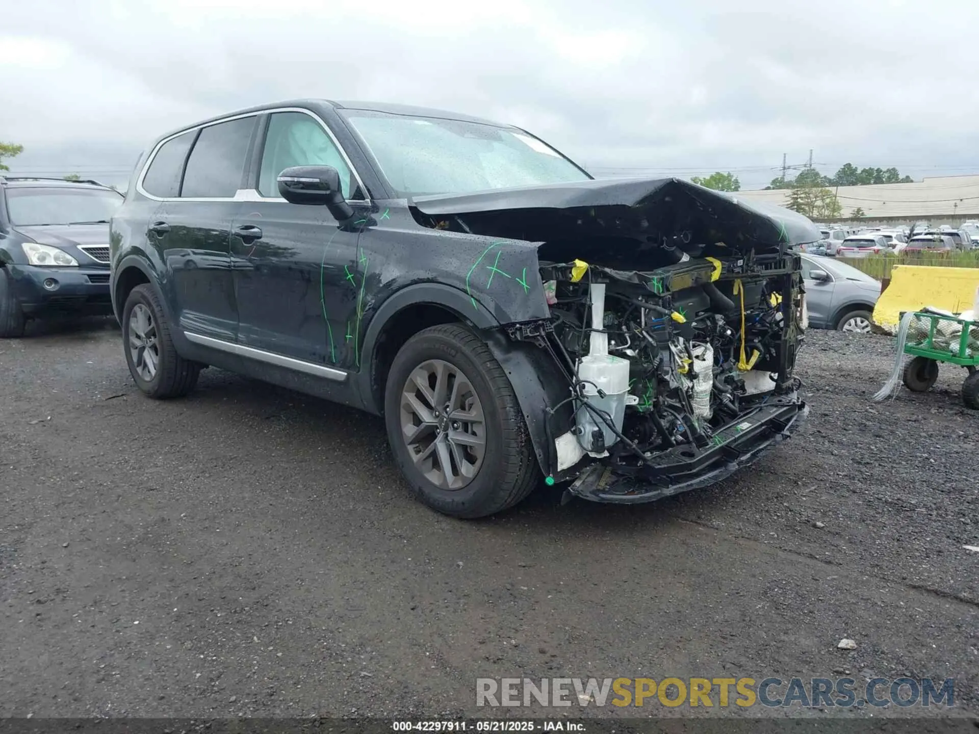 1 Photograph of a damaged car 5XYP2DGC5RG494993 KIA TELLURIDE 2024