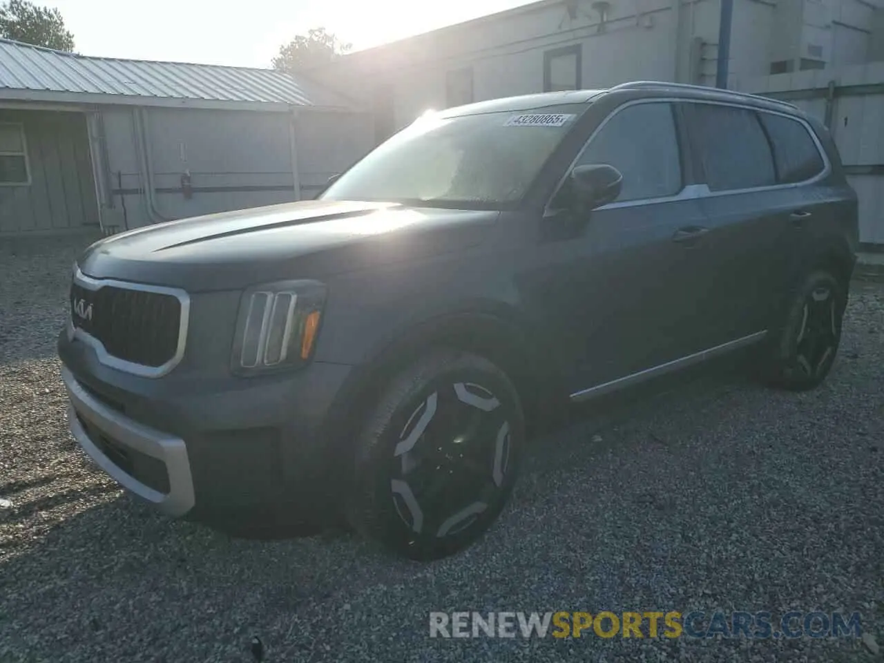 1 Photograph of a damaged car 5XYP34GC0RG417574 KIA TELLURIDE 2024