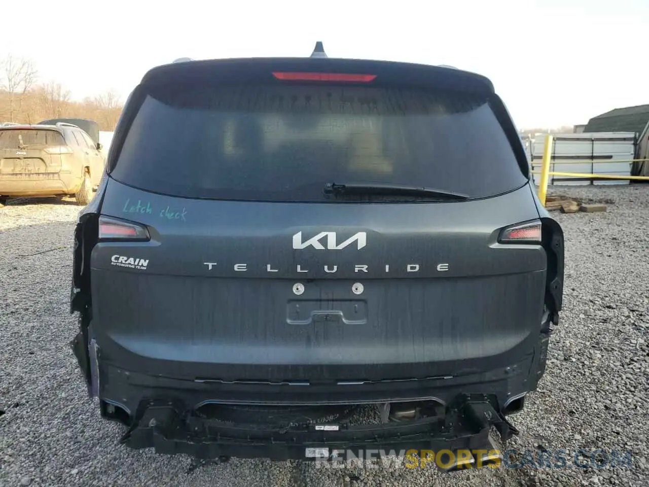 6 Photograph of a damaged car 5XYP34GC0RG417574 KIA TELLURIDE 2024