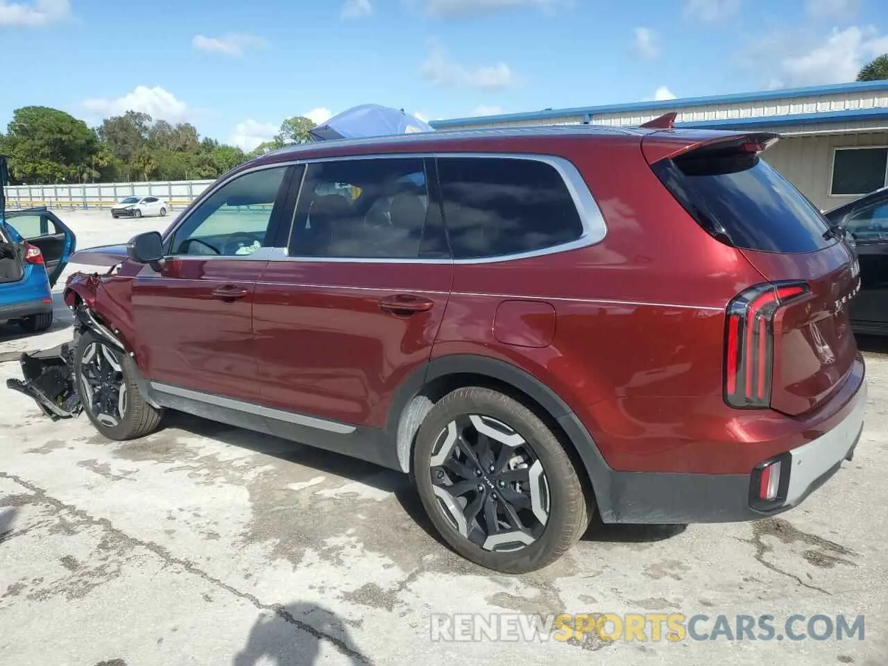 2 Photograph of a damaged car 5XYP34GC3RG554511 KIA TELLURIDE 2024