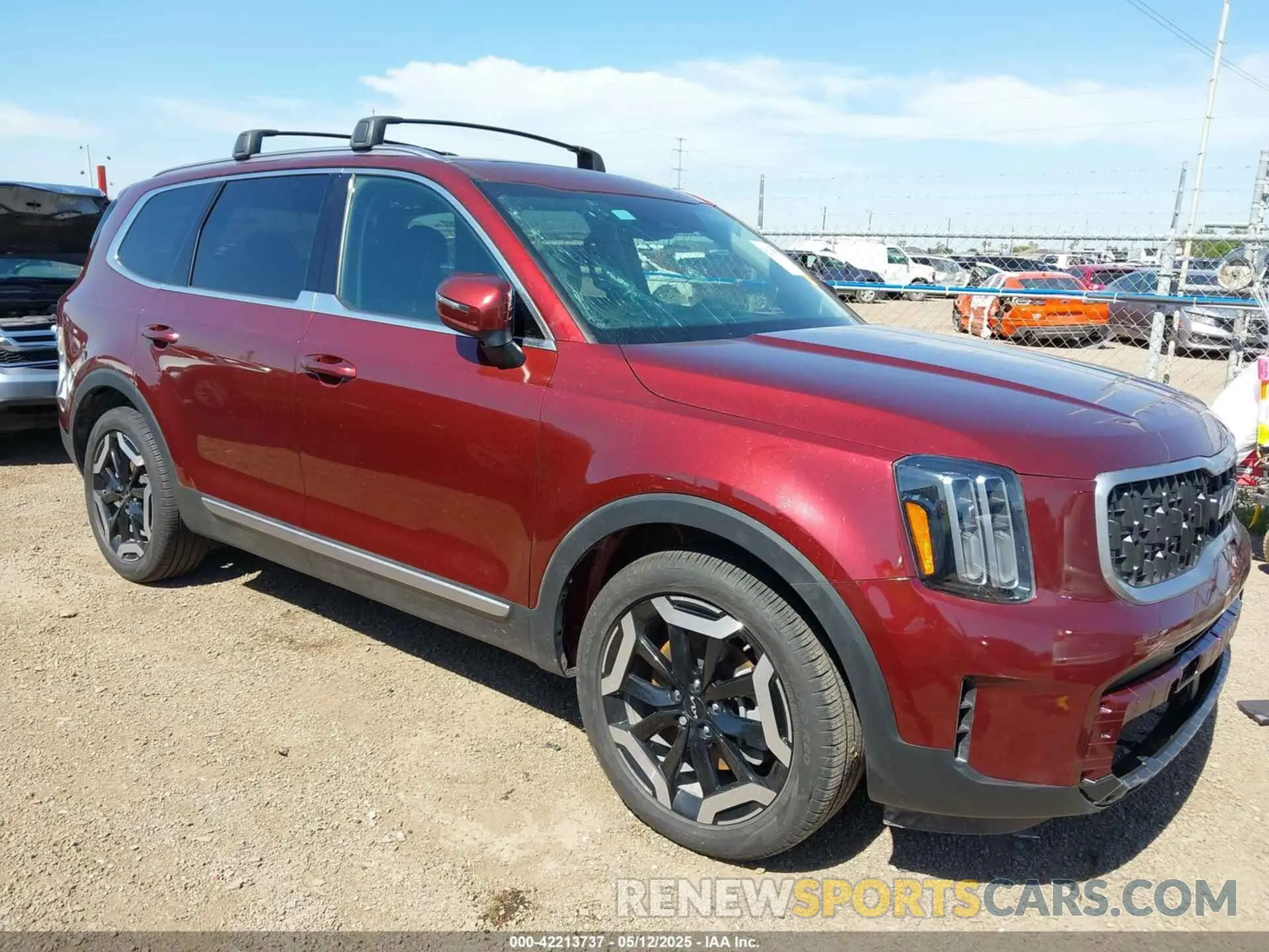 1 Photograph of a damaged car 5XYP34GC4RG519105 KIA TELLURIDE 2024