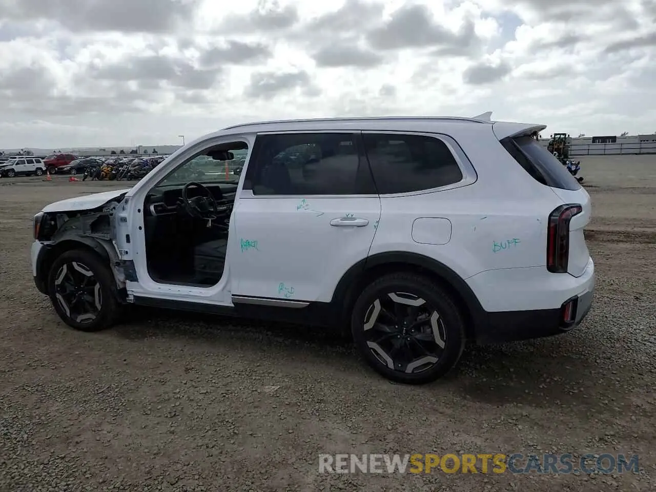 2 Photograph of a damaged car 5XYP34GC7RG504047 KIA TELLURIDE 2024