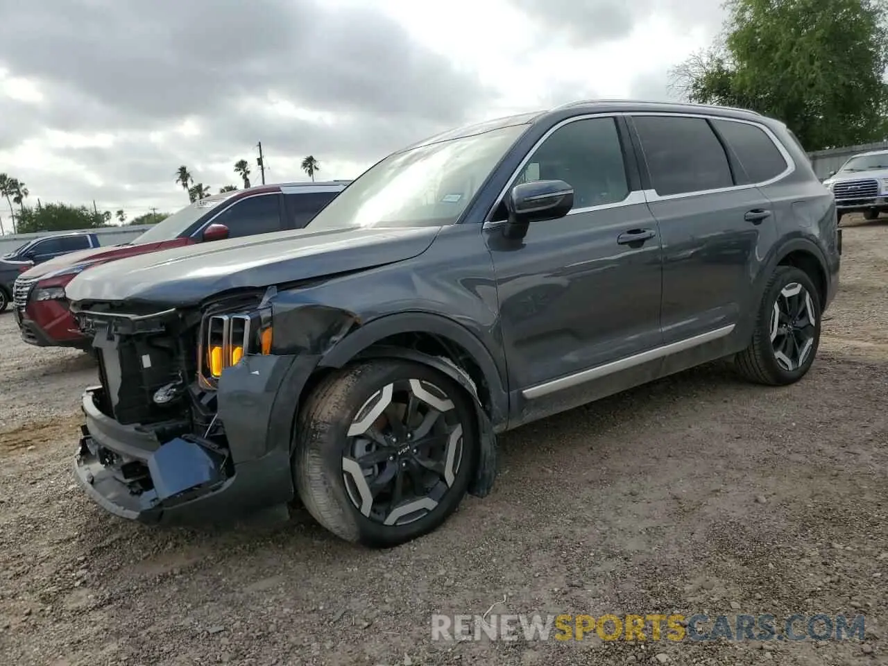 1 Photograph of a damaged car 5XYP34GC8RG533847 KIA TELLURIDE 2024
