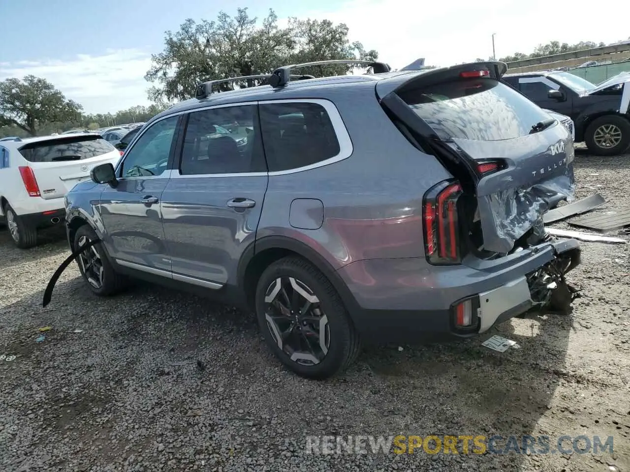 2 Photograph of a damaged car 5XYP34GCXRG504835 KIA TELLURIDE 2024