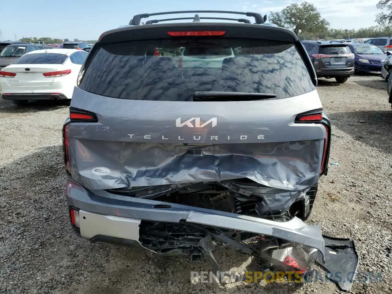 6 Photograph of a damaged car 5XYP34GCXRG504835 KIA TELLURIDE 2024