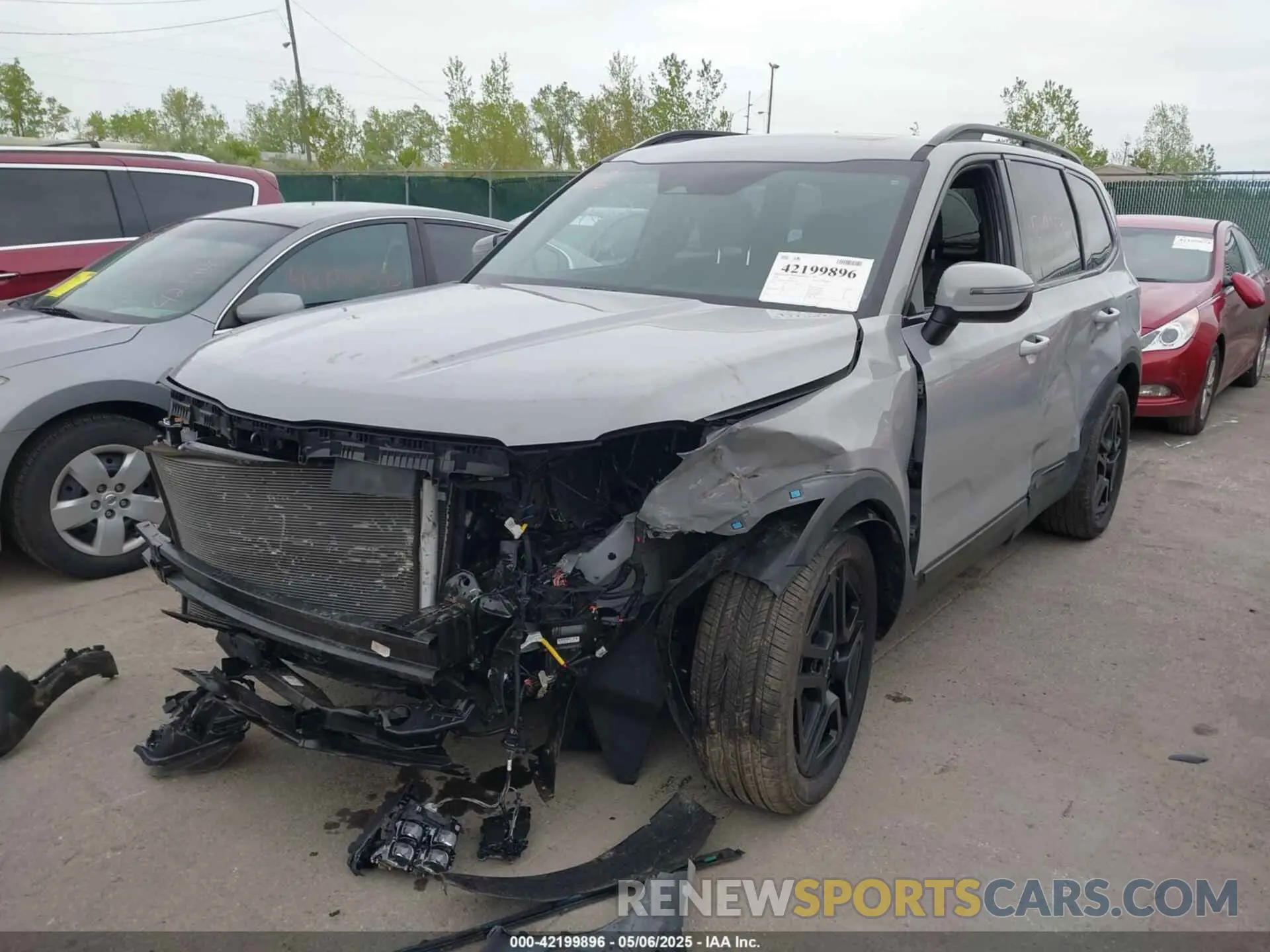 2 Photograph of a damaged car 5XYP3DGC0RG501992 KIA TELLURIDE 2024