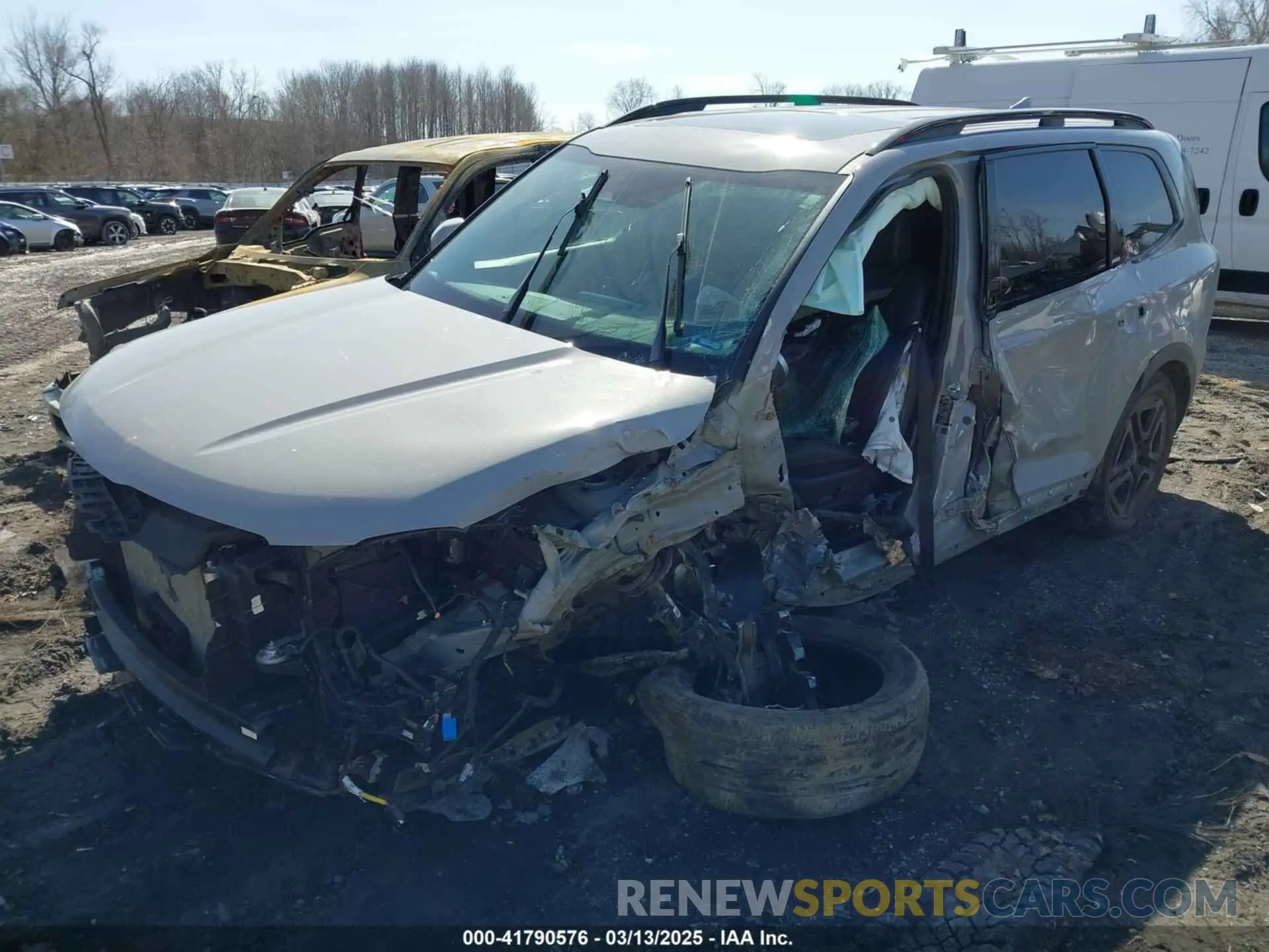 2 Photograph of a damaged car 5XYP3DGC1RG418796 KIA TELLURIDE 2024