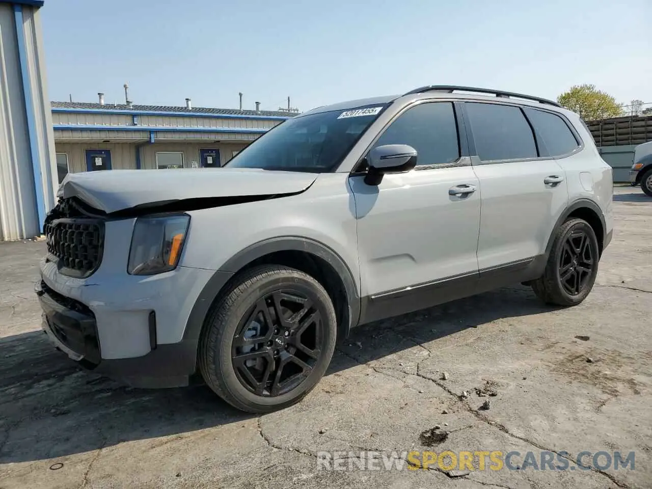 1 Photograph of a damaged car 5XYP3DGC1RG468629 KIA TELLURIDE 2024