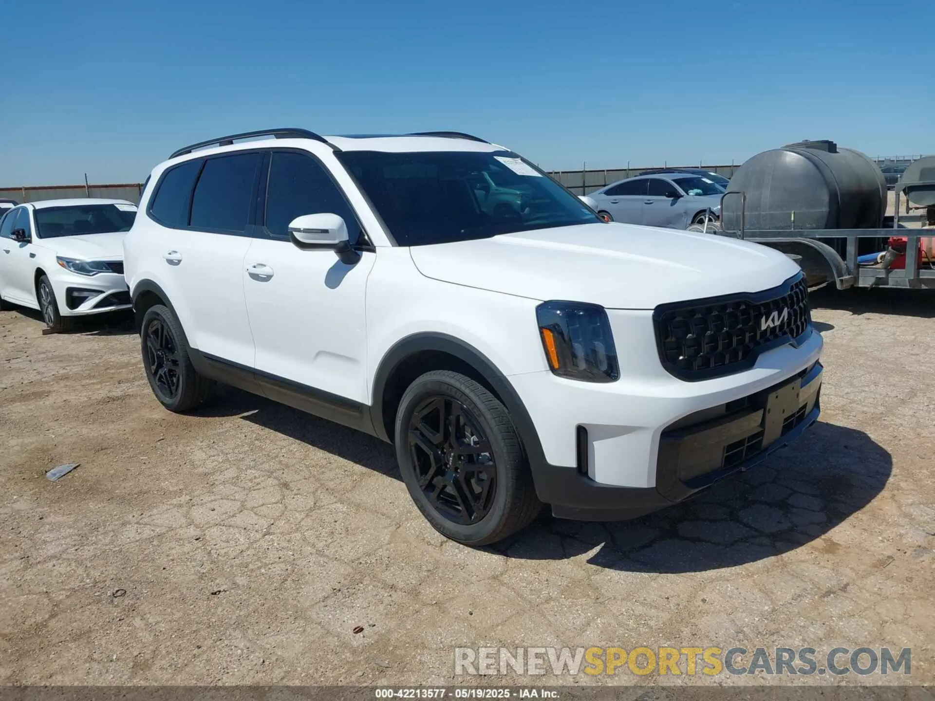 1 Photograph of a damaged car 5XYP3DGC1RG518591 KIA TELLURIDE 2024