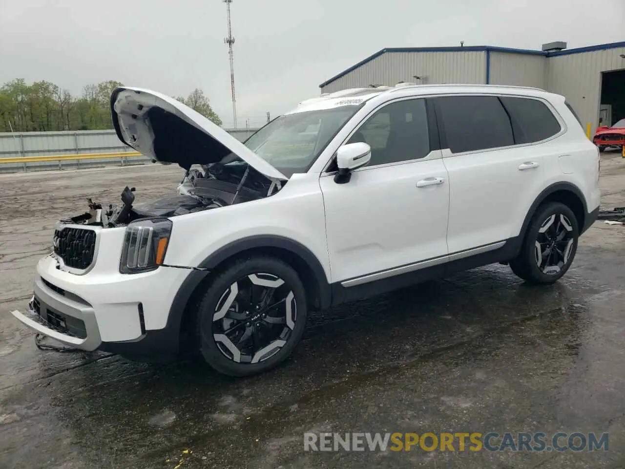 1 Photograph of a damaged car 5XYP3DGC2RG471586 KIA TELLURIDE 2024