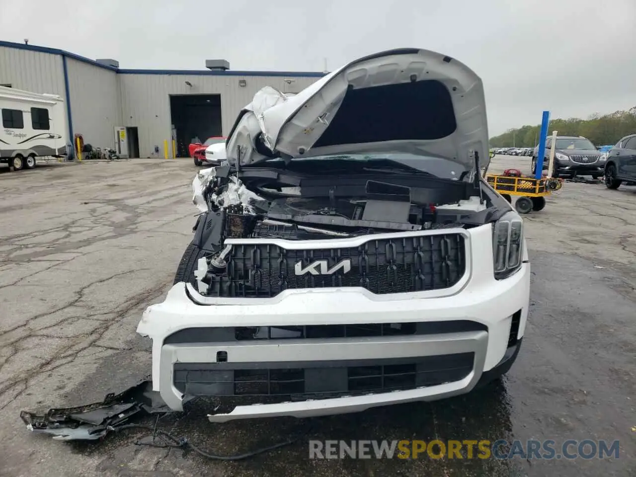 5 Photograph of a damaged car 5XYP3DGC2RG471586 KIA TELLURIDE 2024