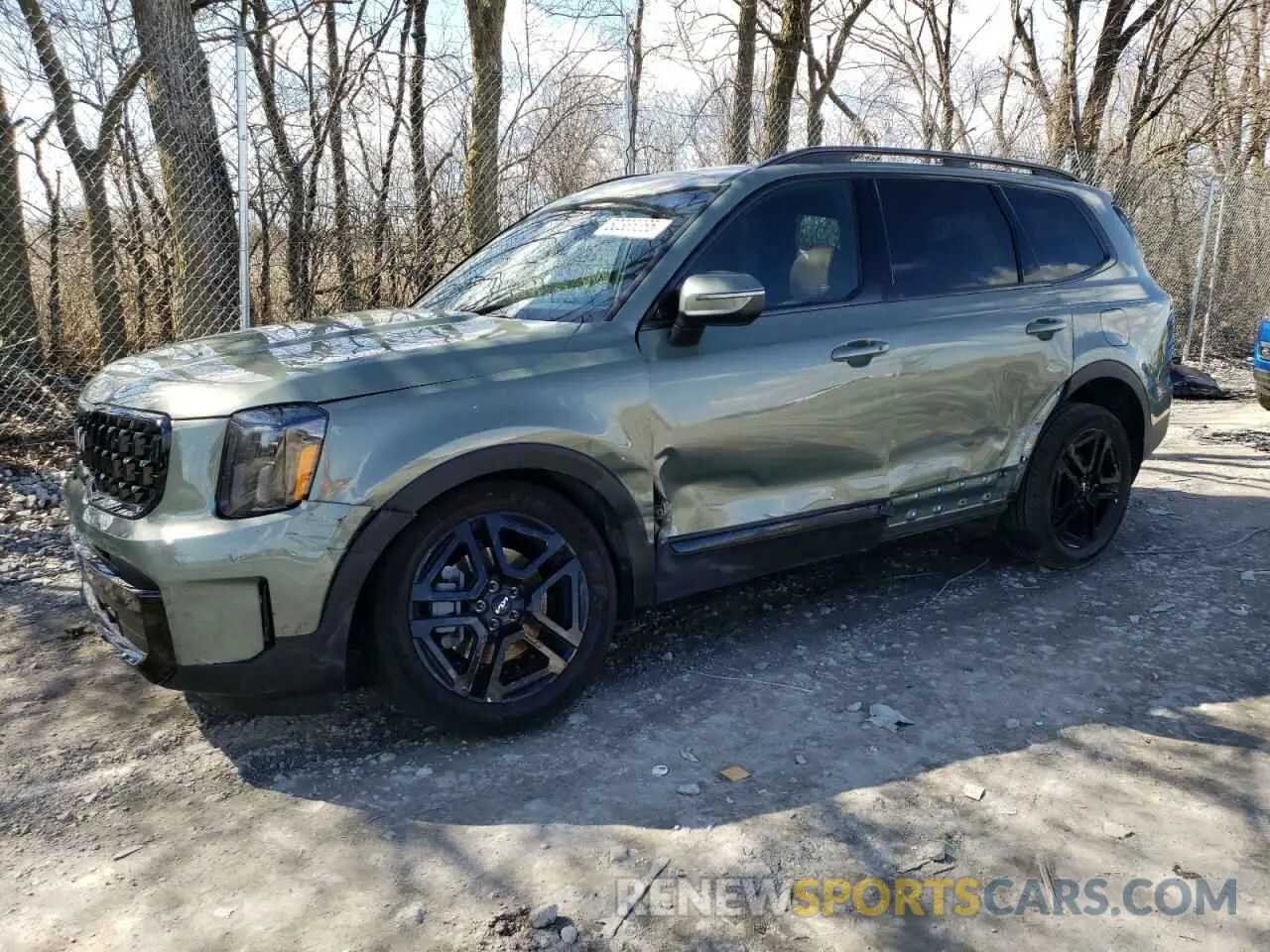 1 Photograph of a damaged car 5XYP3DGC2RG559425 KIA TELLURIDE 2024