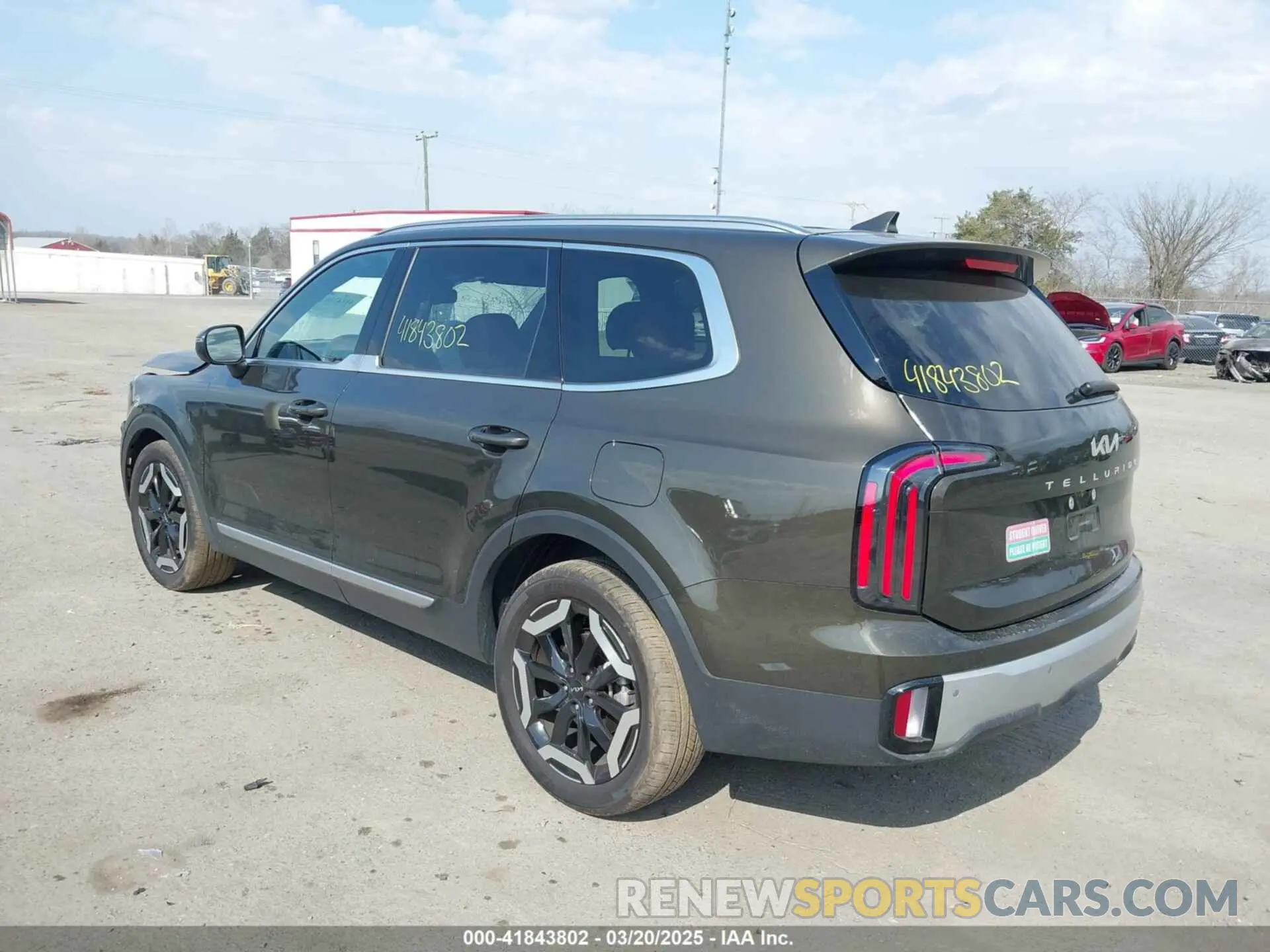 3 Photograph of a damaged car 5XYP3DGC3RG426429 KIA TELLURIDE 2024