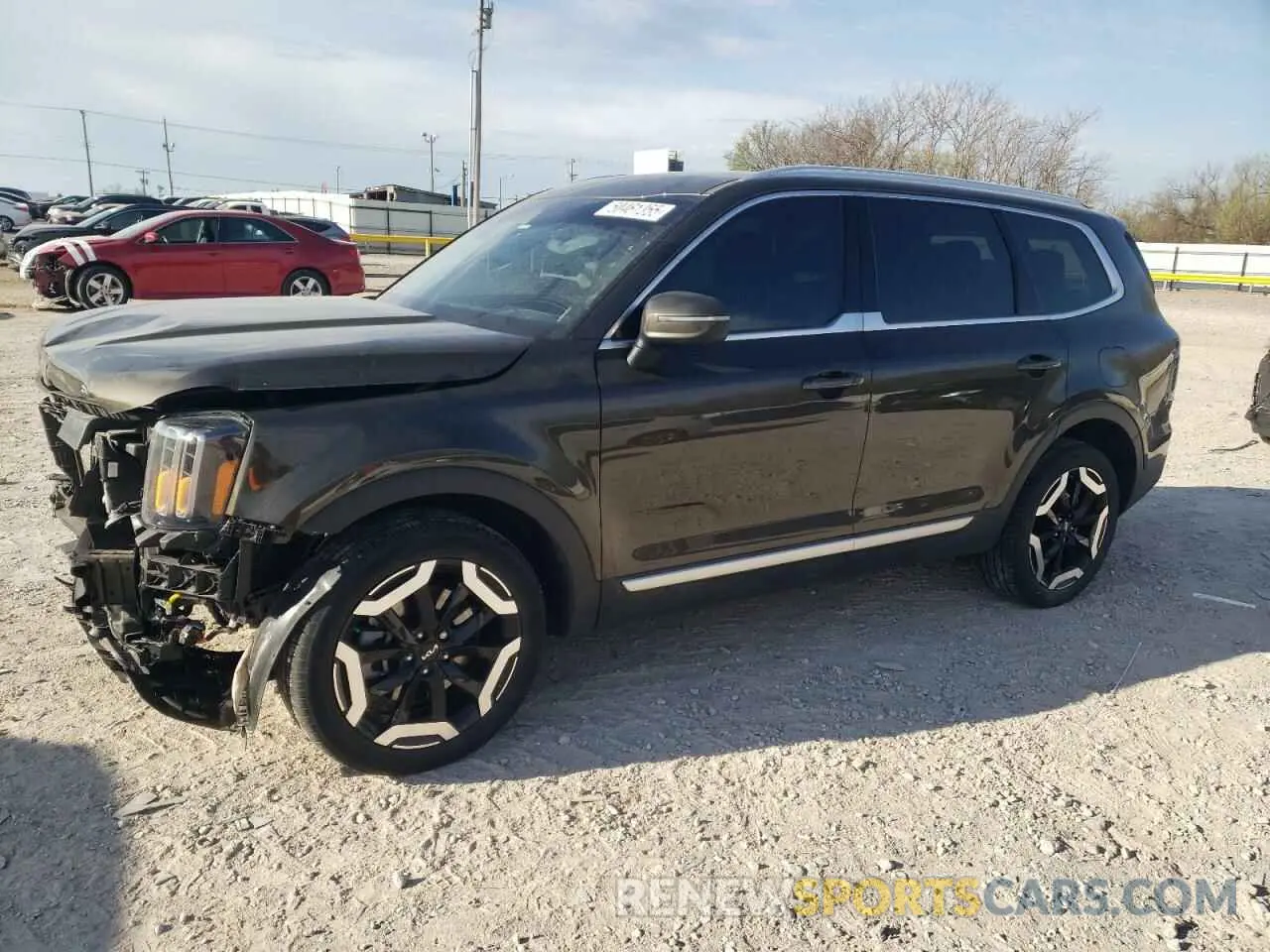 1 Photograph of a damaged car 5XYP3DGC4RG452246 KIA TELLURIDE 2024