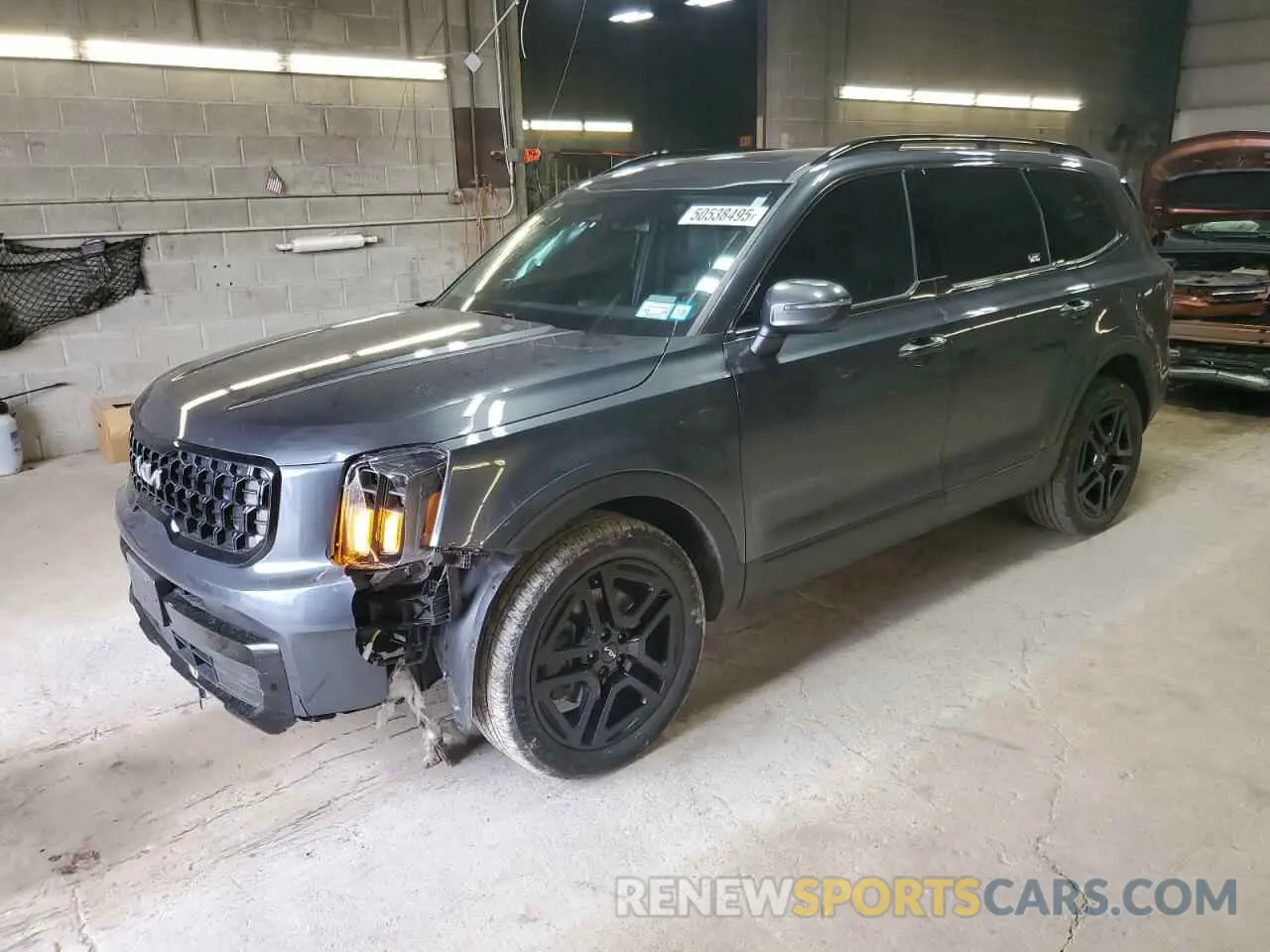 1 Photograph of a damaged car 5XYP3DGC5RG463482 KIA TELLURIDE 2024