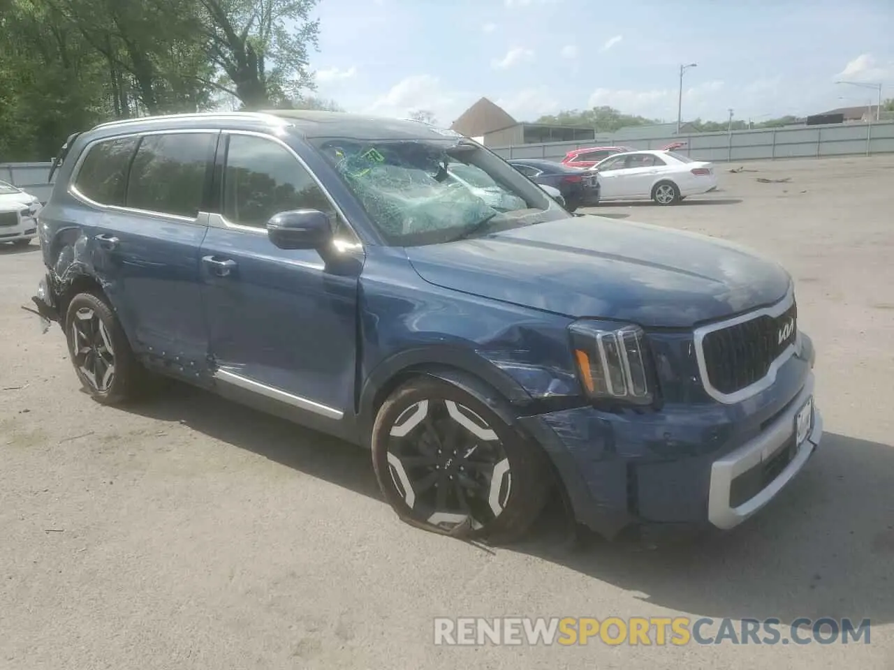 4 Photograph of a damaged car 5XYP3DGC7RG453682 KIA TELLURIDE 2024