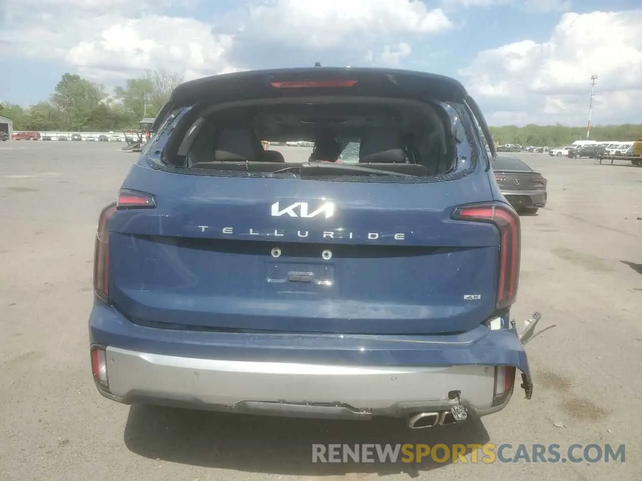 6 Photograph of a damaged car 5XYP3DGC7RG453682 KIA TELLURIDE 2024