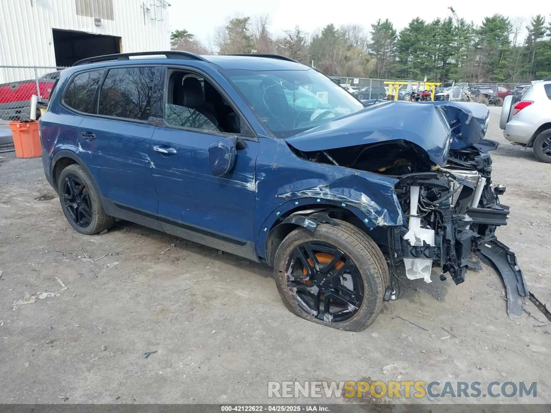 1 Photograph of a damaged car 5XYP3DGC7RG468876 KIA TELLURIDE 2024