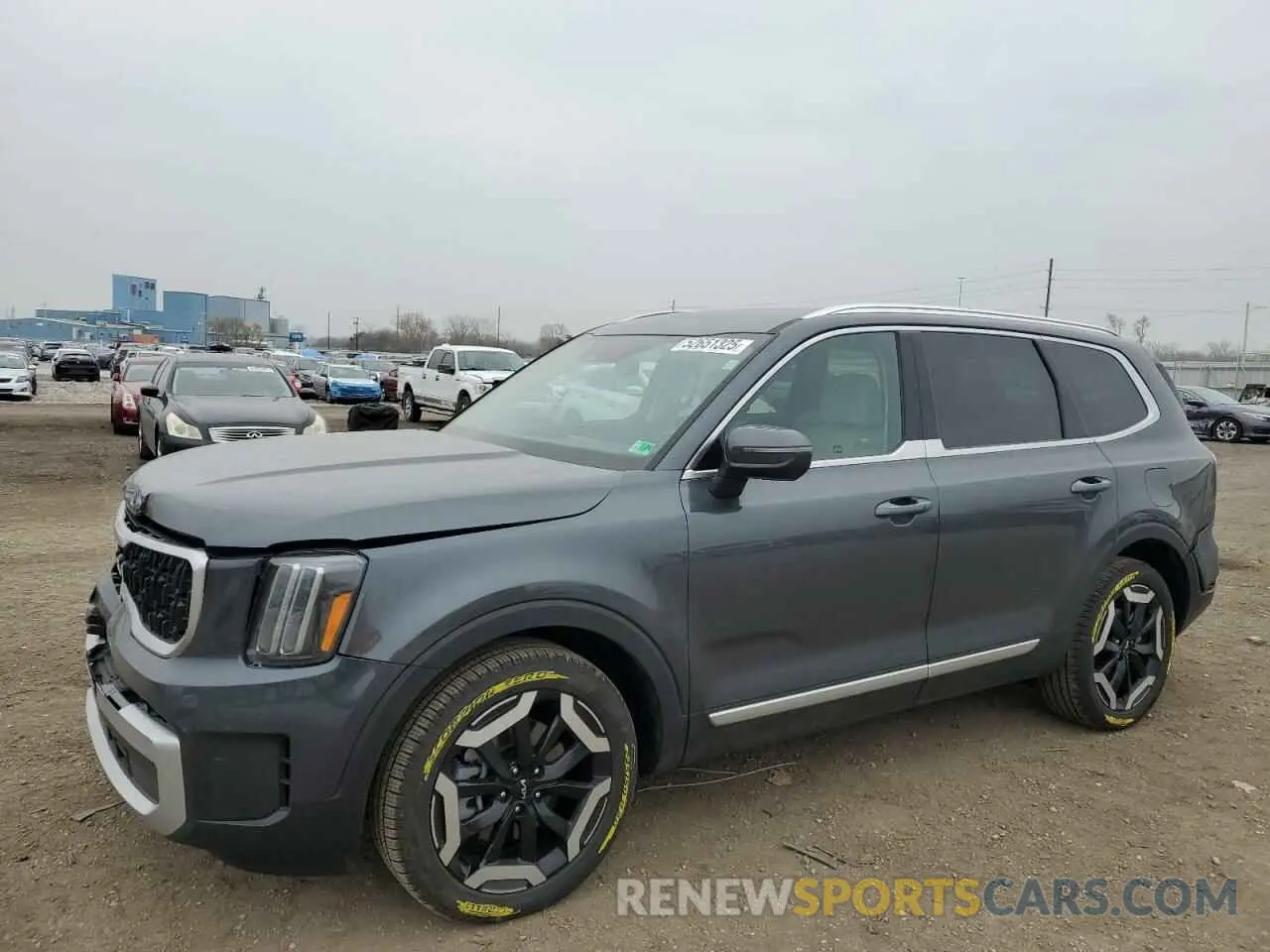 1 Photograph of a damaged car 5XYP3DGC7RG481336 KIA TELLURIDE 2024