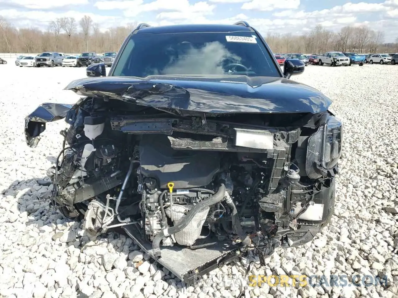 5 Photograph of a damaged car 5XYP3DGCXRG541965 KIA TELLURIDE 2024