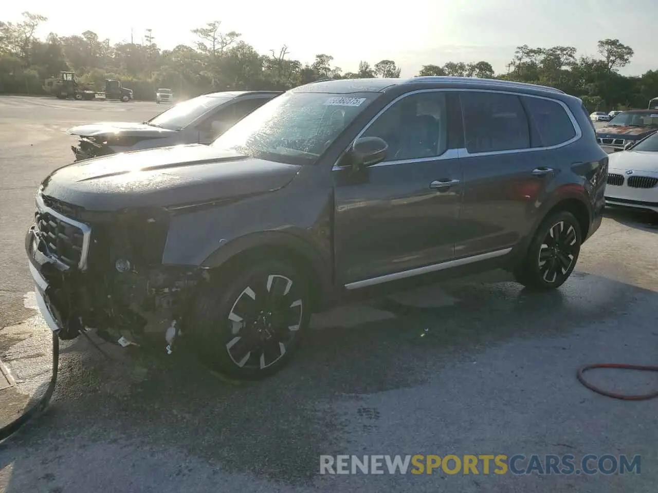 1 Photograph of a damaged car 5XYP54GC6RG465493 KIA TELLURIDE 2024