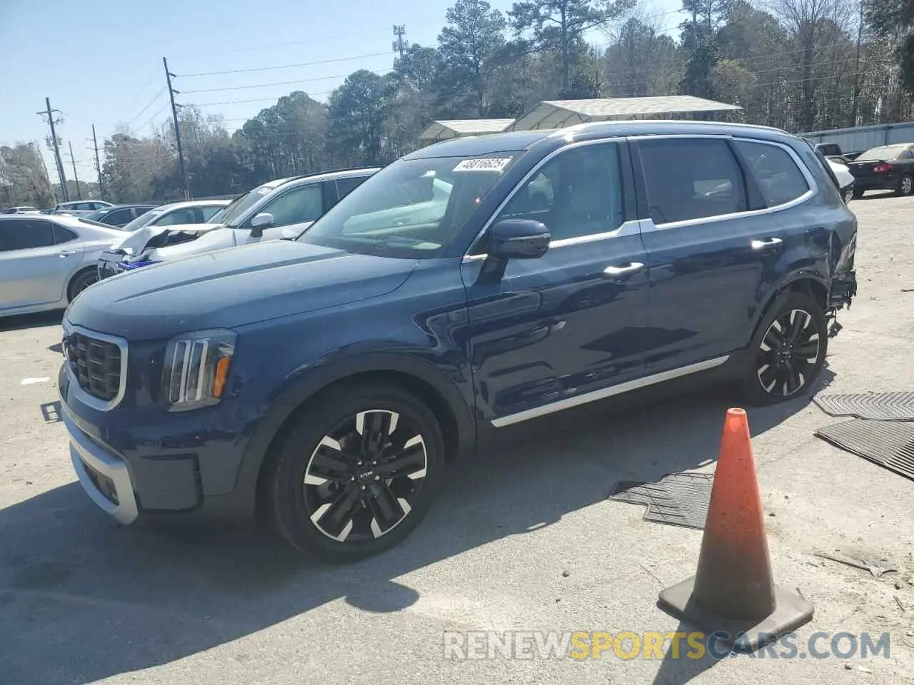 1 Photograph of a damaged car 5XYP5DGC0RG485674 KIA TELLURIDE 2024