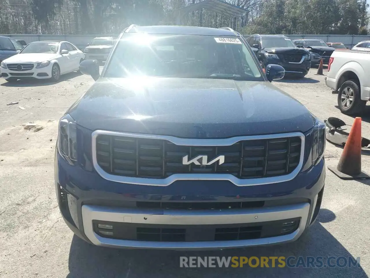 5 Photograph of a damaged car 5XYP5DGC0RG485674 KIA TELLURIDE 2024
