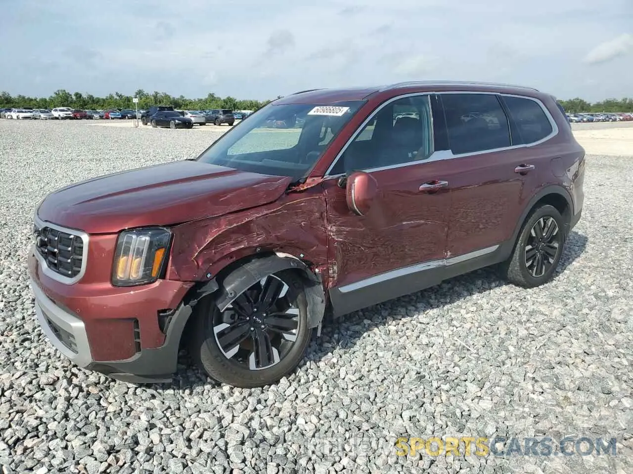 1 Photograph of a damaged car 5XYP5DGC1RG416363 KIA TELLURIDE 2024