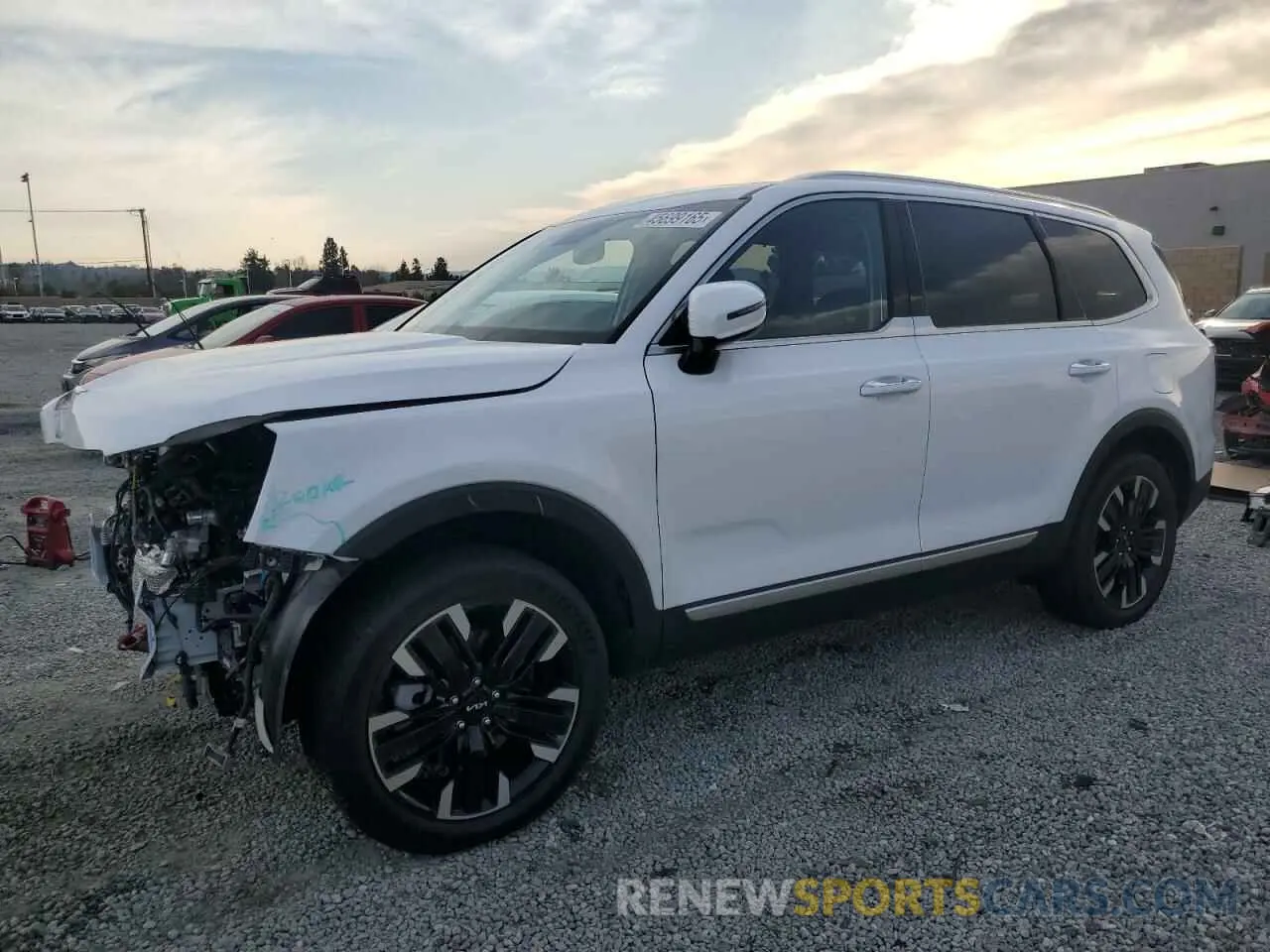 1 Photograph of a damaged car 5XYP5DGC2RG412872 KIA TELLURIDE 2024