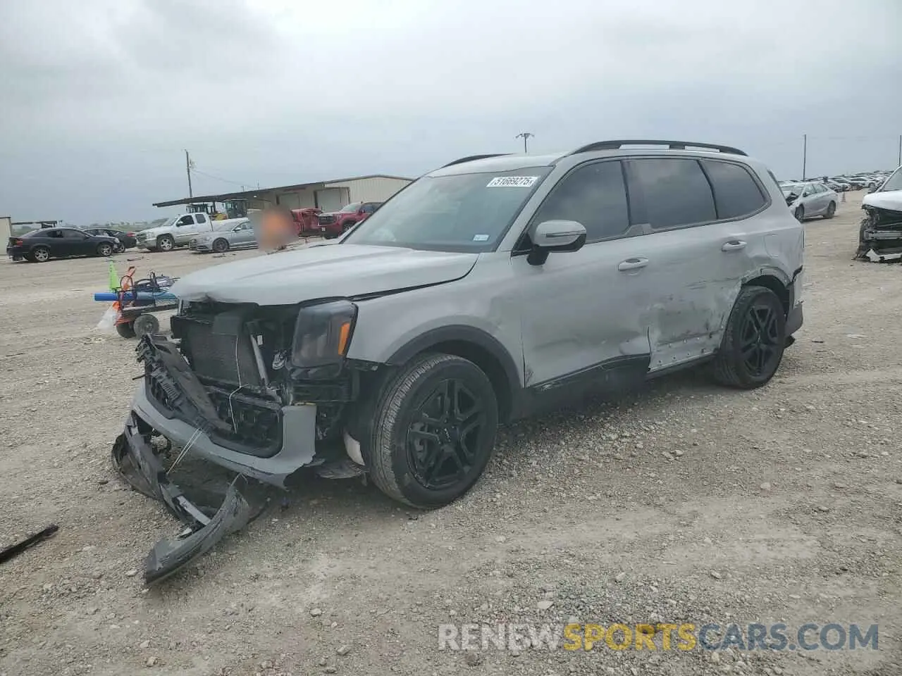 1 Photograph of a damaged car 5XYP5DGC2RG425587 KIA TELLURIDE 2024