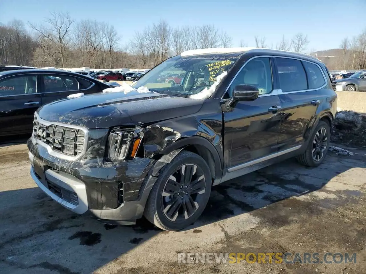 1 Photograph of a damaged car 5XYP5DGC3RG480789 KIA TELLURIDE 2024
