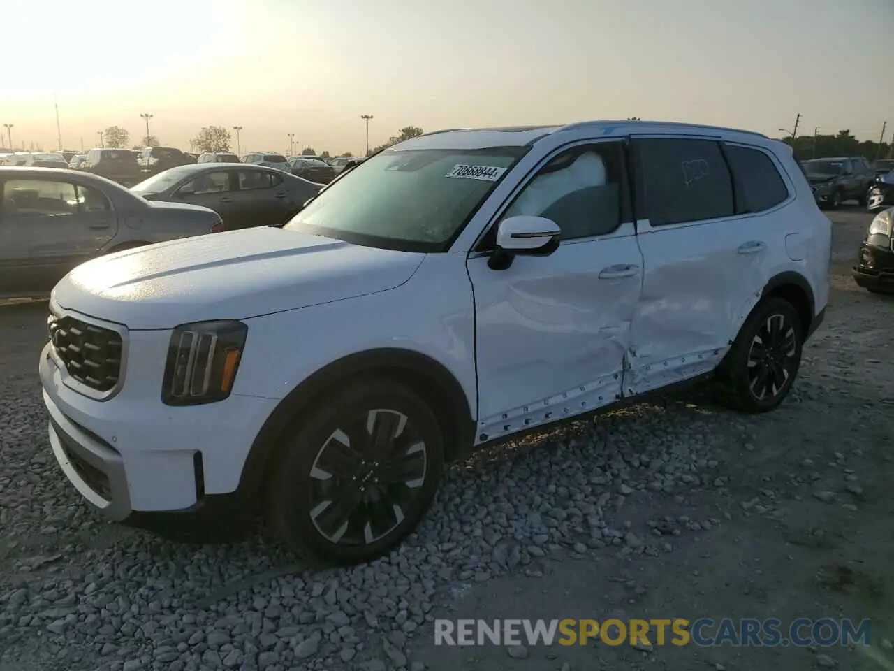 1 Photograph of a damaged car 5XYP5DGC4RG507868 KIA TELLURIDE 2024