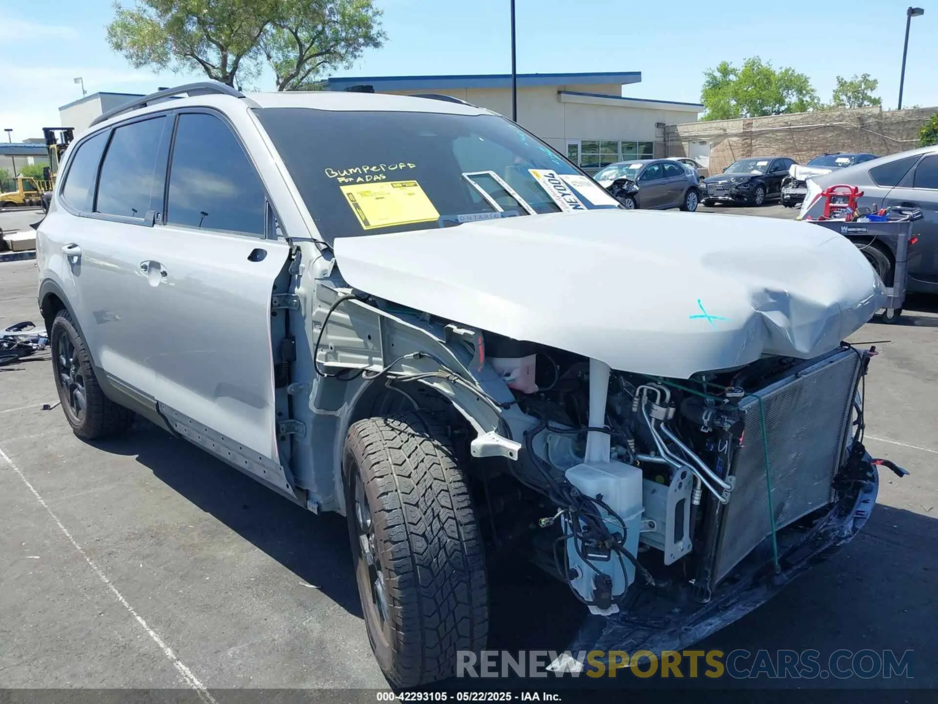 1 Photograph of a damaged car 5XYP5DGC4RG512391 KIA TELLURIDE 2024