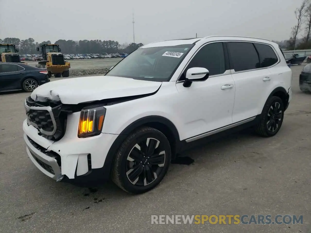 1 Photograph of a damaged car 5XYP5DGC4RG544175 KIA TELLURIDE 2024