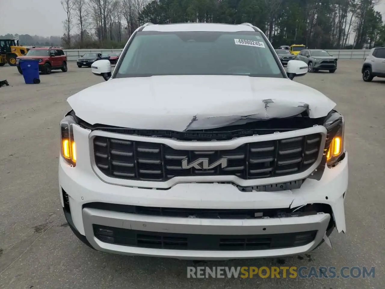 5 Photograph of a damaged car 5XYP5DGC4RG544175 KIA TELLURIDE 2024
