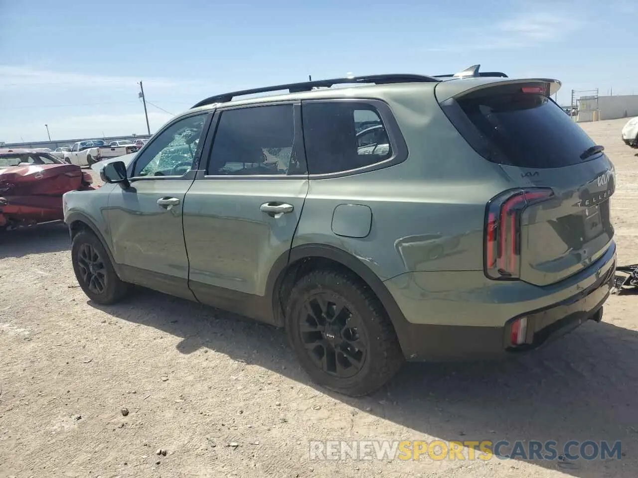 2 Photograph of a damaged car 5XYP5DGC5RG496315 KIA TELLURIDE 2024