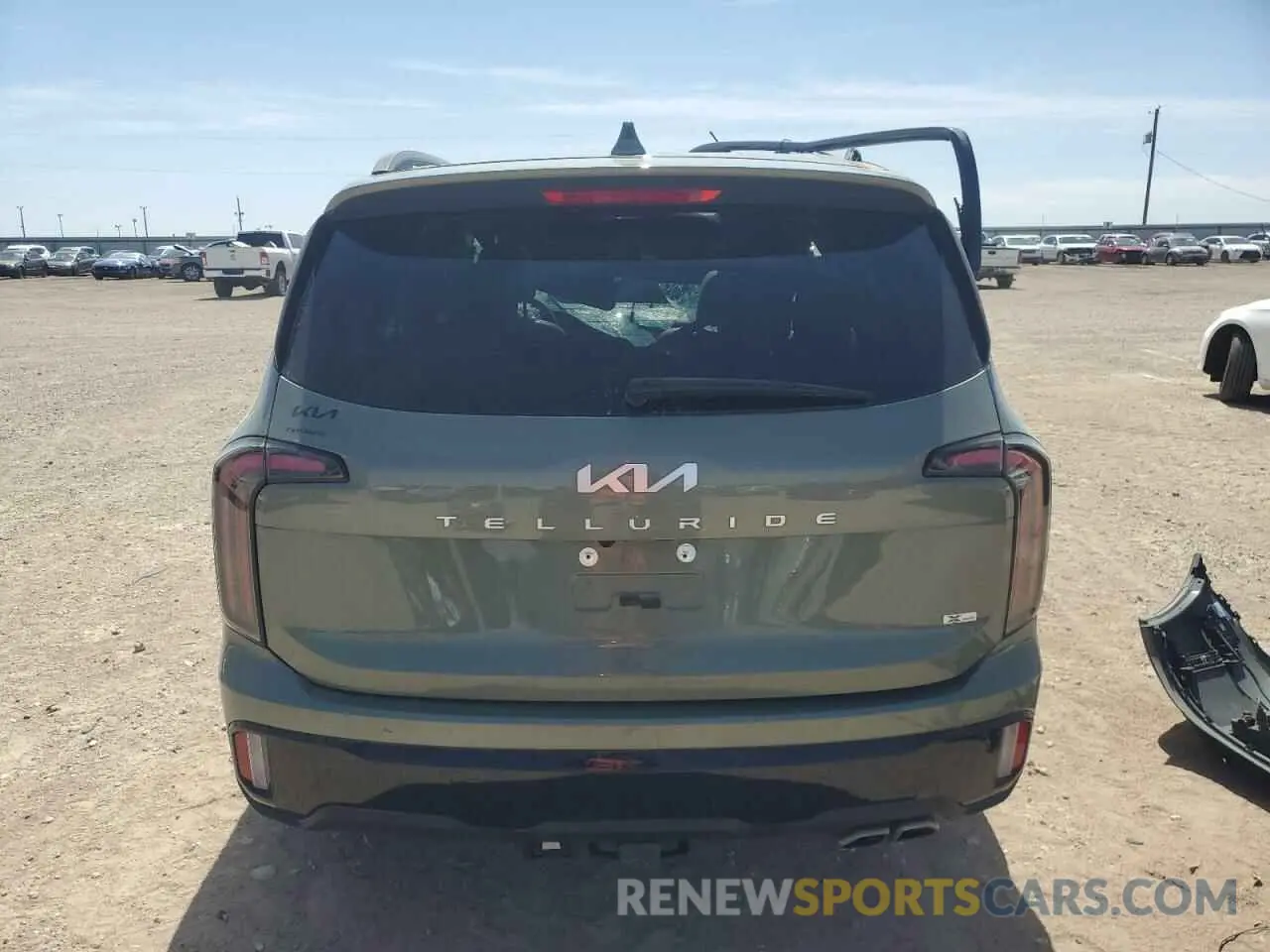 6 Photograph of a damaged car 5XYP5DGC5RG496315 KIA TELLURIDE 2024