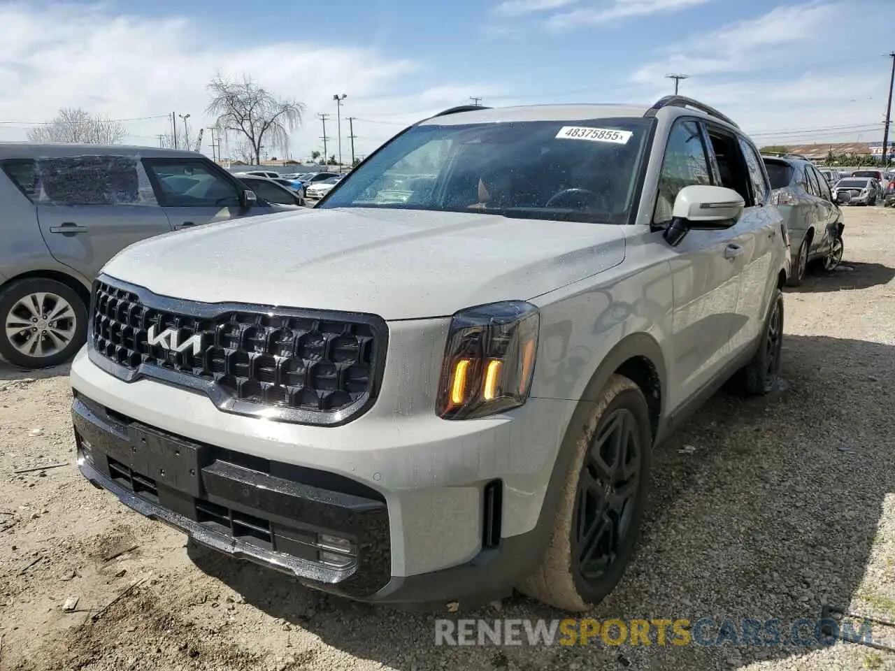1 Photograph of a damaged car 5XYP5DGC7RG431157 KIA TELLURIDE 2024