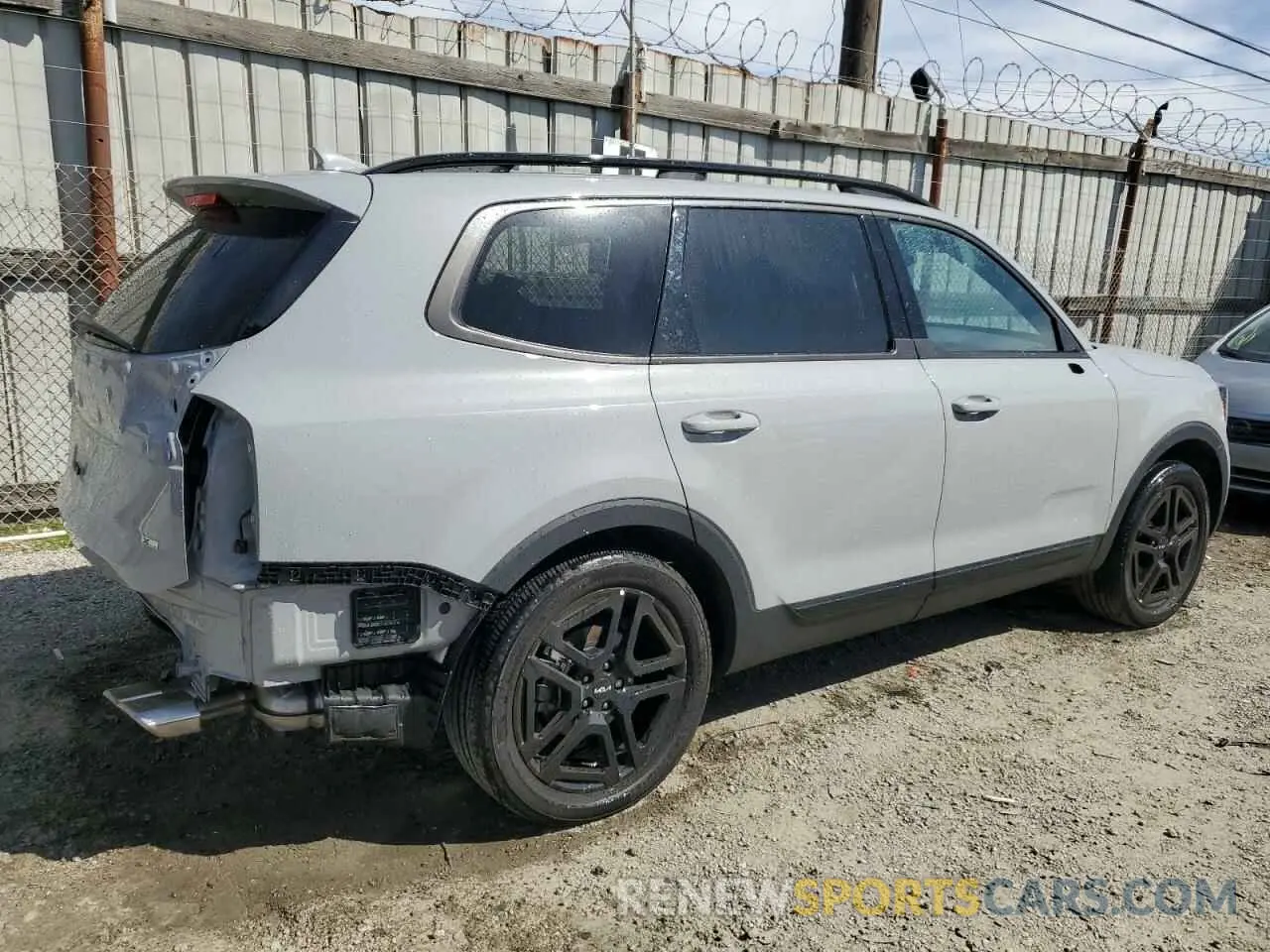 3 Photograph of a damaged car 5XYP5DGC7RG431157 KIA TELLURIDE 2024