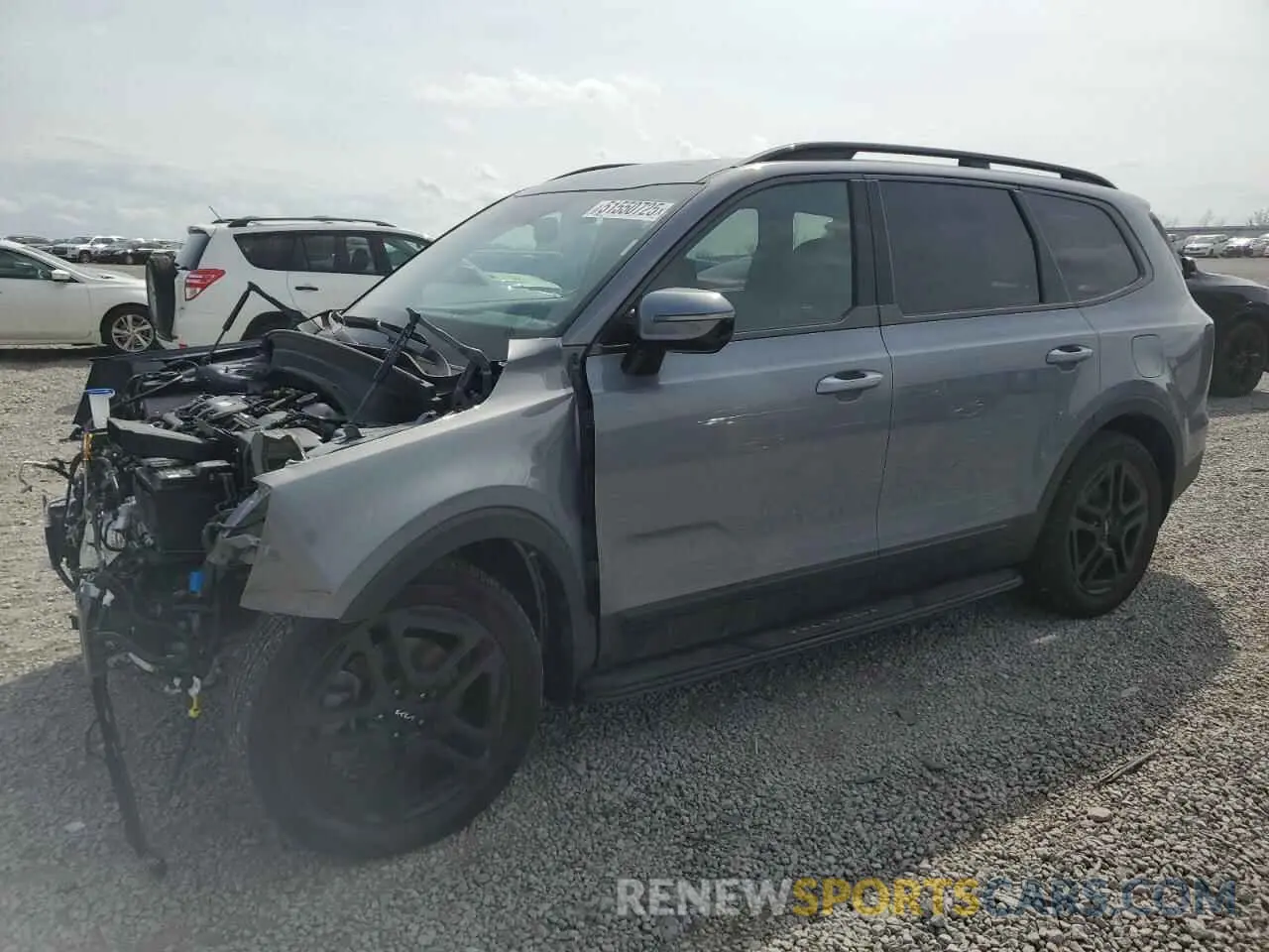 1 Photograph of a damaged car 5XYP5DGC7RG519898 KIA TELLURIDE 2024