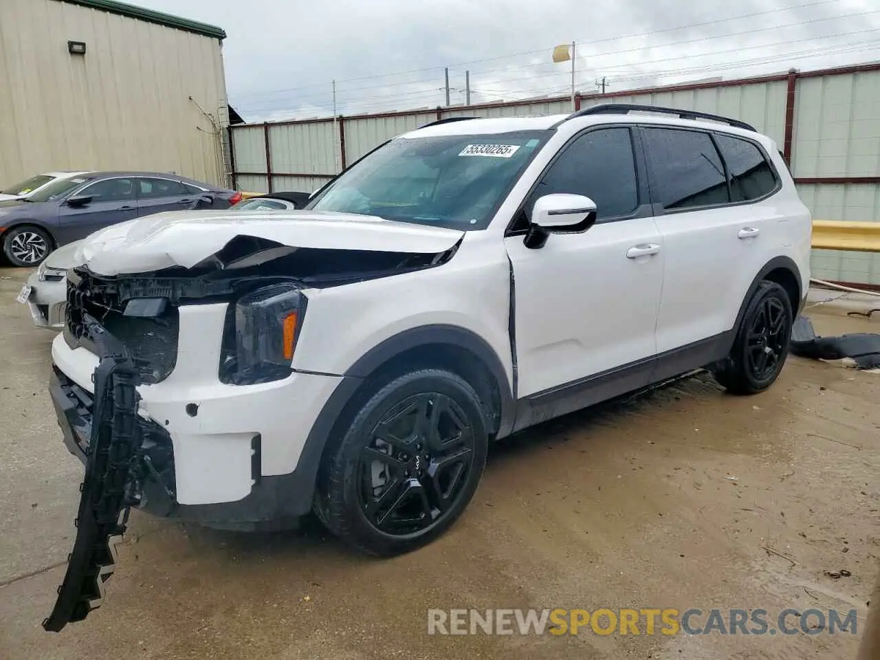 1 Photograph of a damaged car 5XYP5DGC8RG416764 KIA TELLURIDE 2024