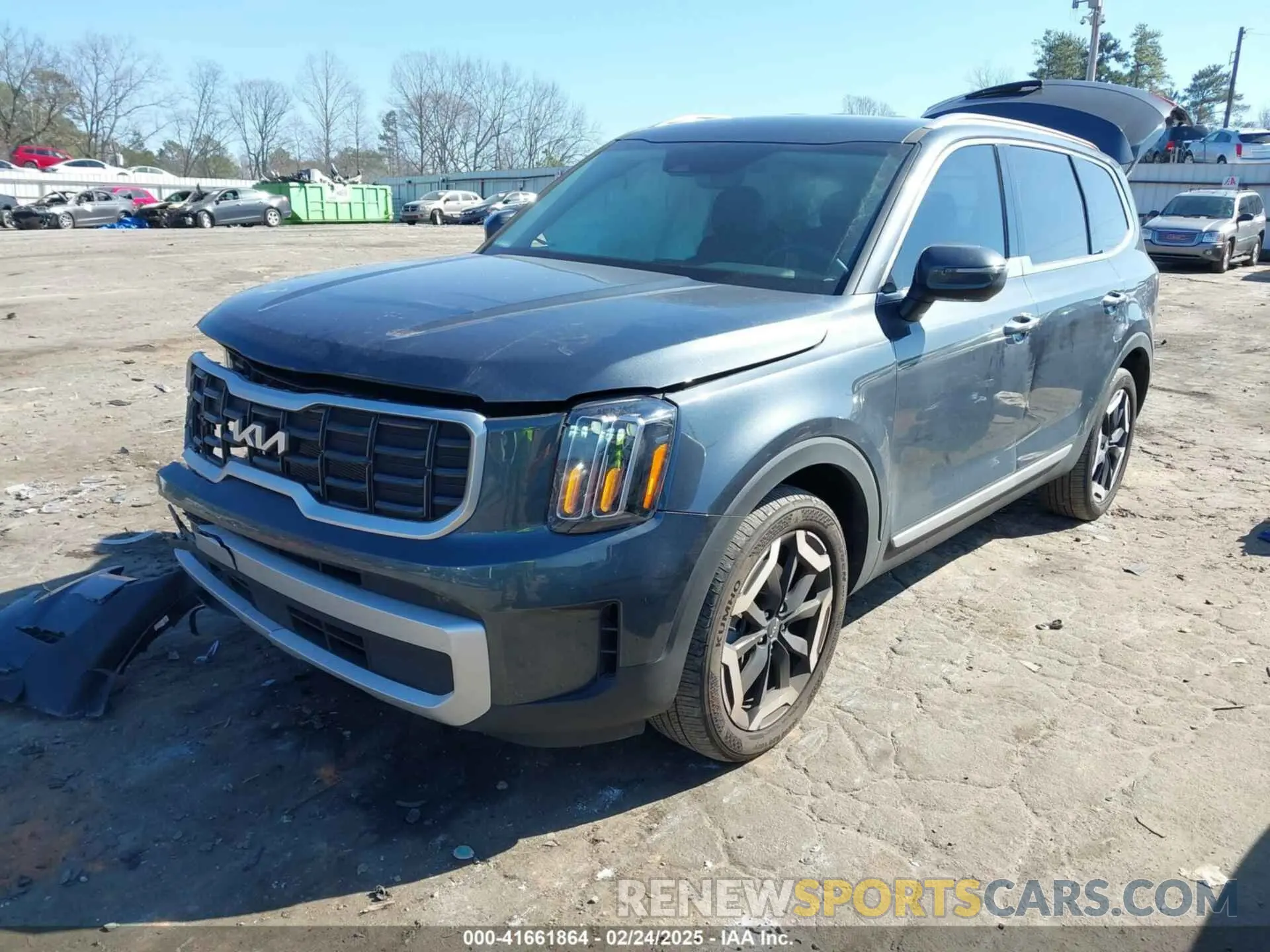 2 Photograph of a damaged car 5XYP64GC0RG527984 KIA TELLURIDE 2024