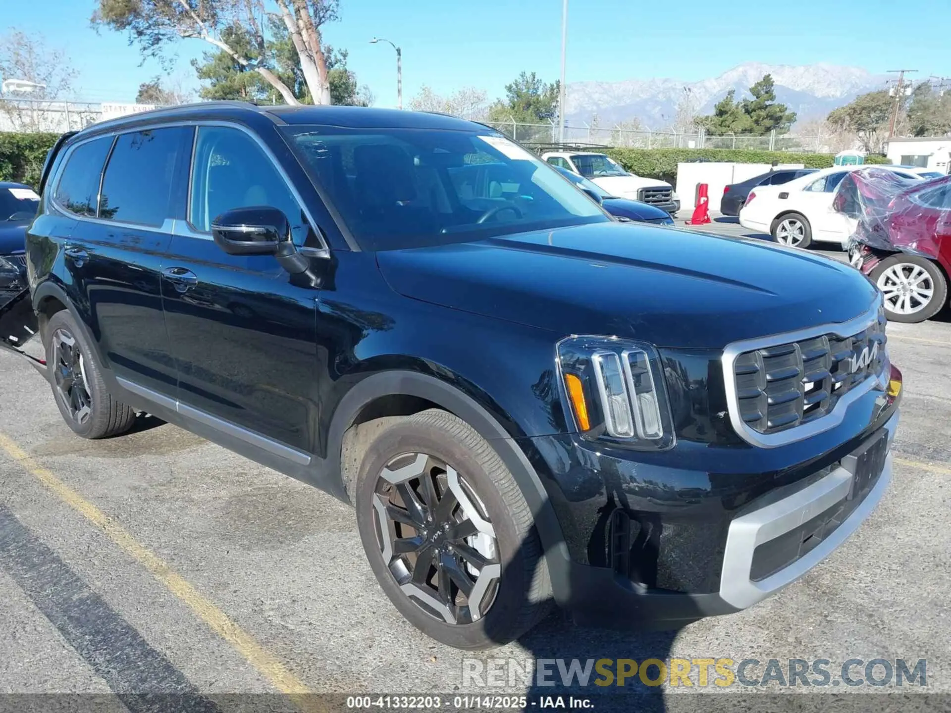 1 Photograph of a damaged car 5XYP64GC4RG507642 KIA TELLURIDE 2024