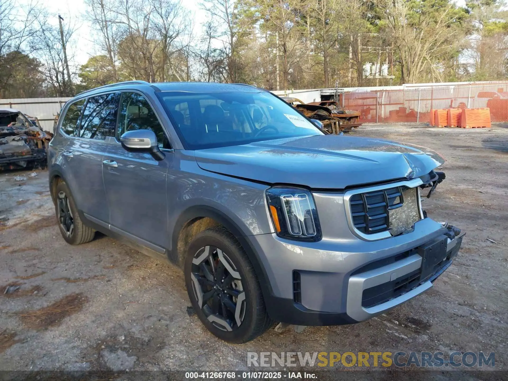 1 Photograph of a damaged car 5XYP64GC4RG513411 KIA TELLURIDE 2024