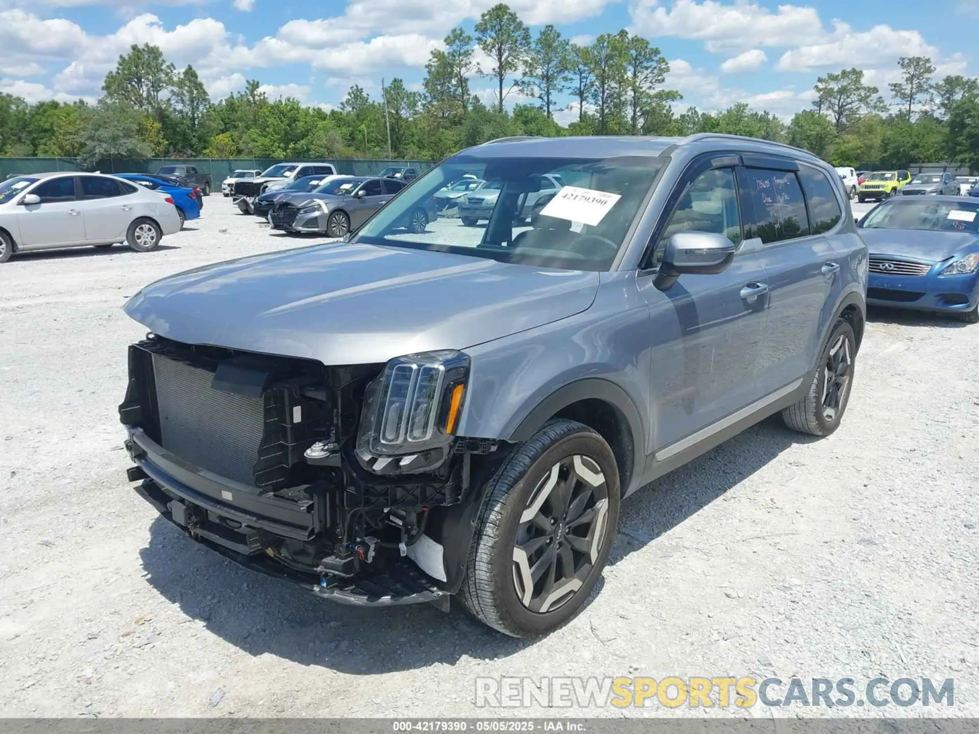 2 Photograph of a damaged car 5XYP64GC4RG557618 KIA TELLURIDE 2024